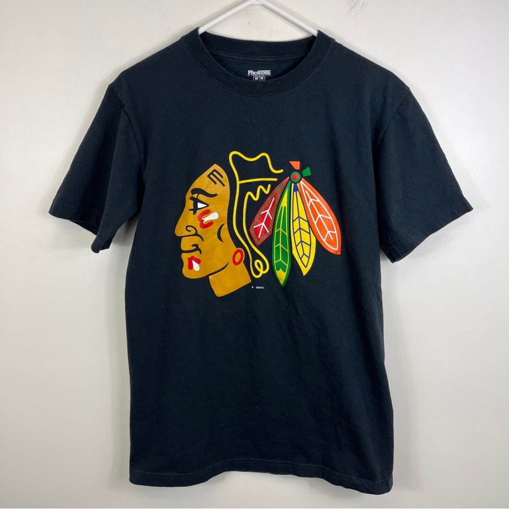 Chicago Blackhawks Patrick Kane tshirt Pro Edge NHL Hockey Adult Sz Medium